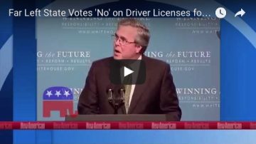 Far Left State Votes ‘No’ on Driver Licenses for Illegals