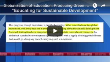 Globalization of Education: Producing Green Global Citizens
