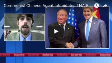 Communist Chinese Agent Intimidates TNA Reporters at UN Summit