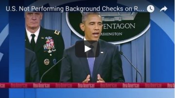 U.S. Not Performing Background Checks on Refugees