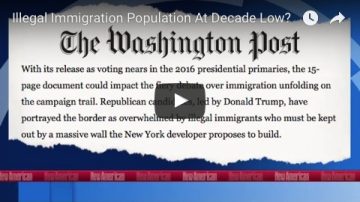 Illegal Immigration Population At Decade Low?
