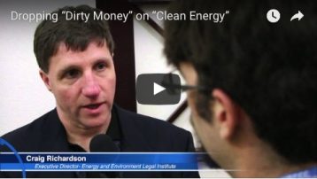 Dropping “Dirty Money” on “Clean Energy”