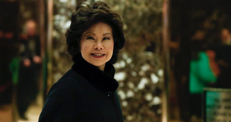 Trump Picks Elaine Chao for Transportation Secretary