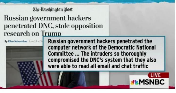 FAKE NEWS: Big Media’s False Claims on Russian Hacking Fail to Stop Trump — Again