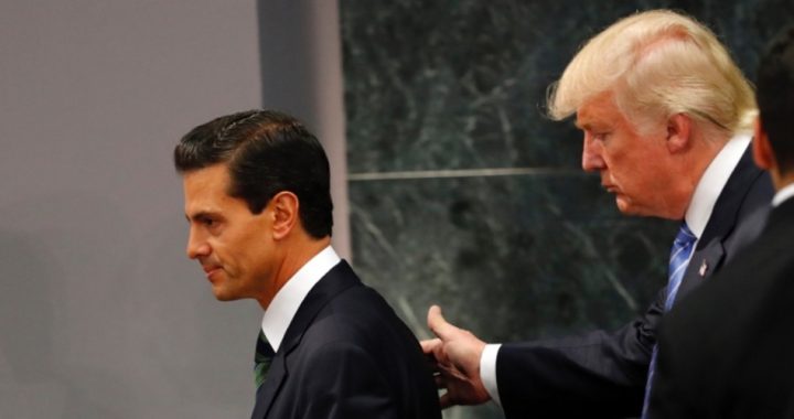 Trump, Nieto Agree to Dial Down Rhetoric Over Border Wall