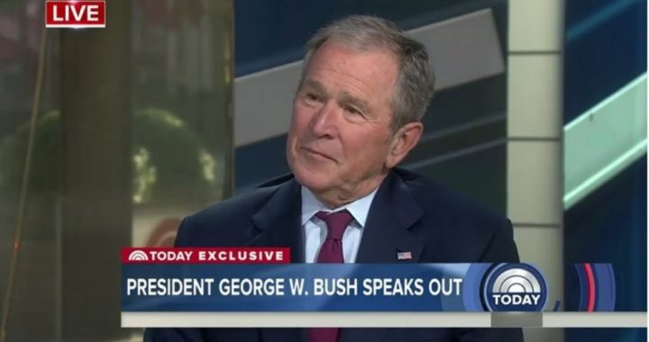 Interventionist George W. Bush Warns of “Isolationist Tendency” in U.S.