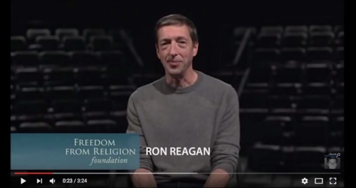 Michael Reagan Denounces Brother Ron’s Atheist Commercial