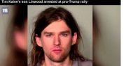 Sen. Kaine’s Son Arrested for “Raising Cain” at Trump Rally