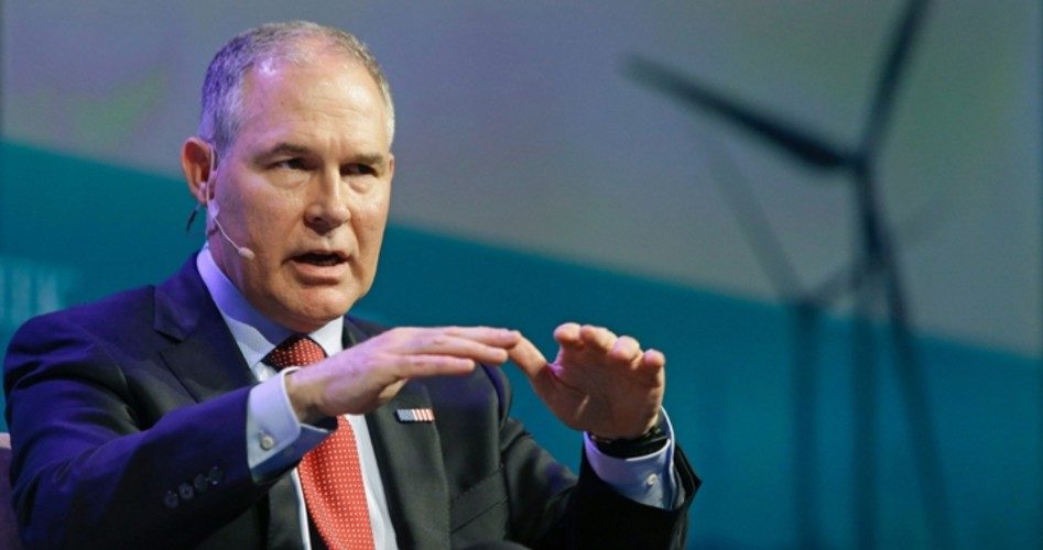 EPA Head Scott Pruitt Riles Global-warming Alarmists