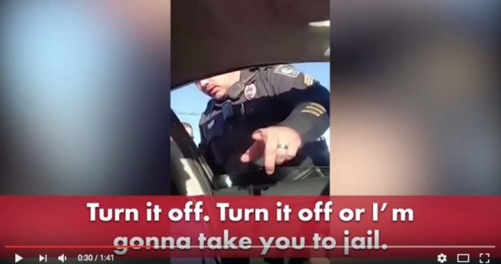 Police Sergeant to Uber Driver: Stop Recording or “I’m Going to Take You To Jail.”