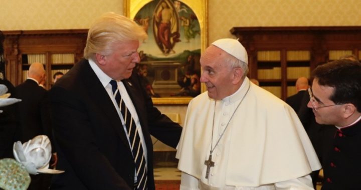 Pope Plays Nice During Trump’s Vatican Visit