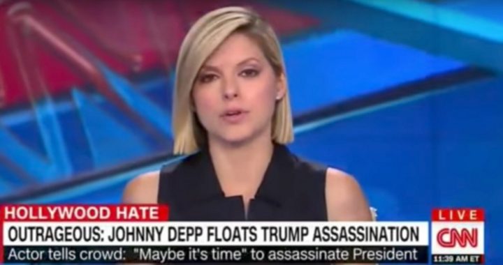 CNN Spins Depp Assassination Threat, Blames Trump