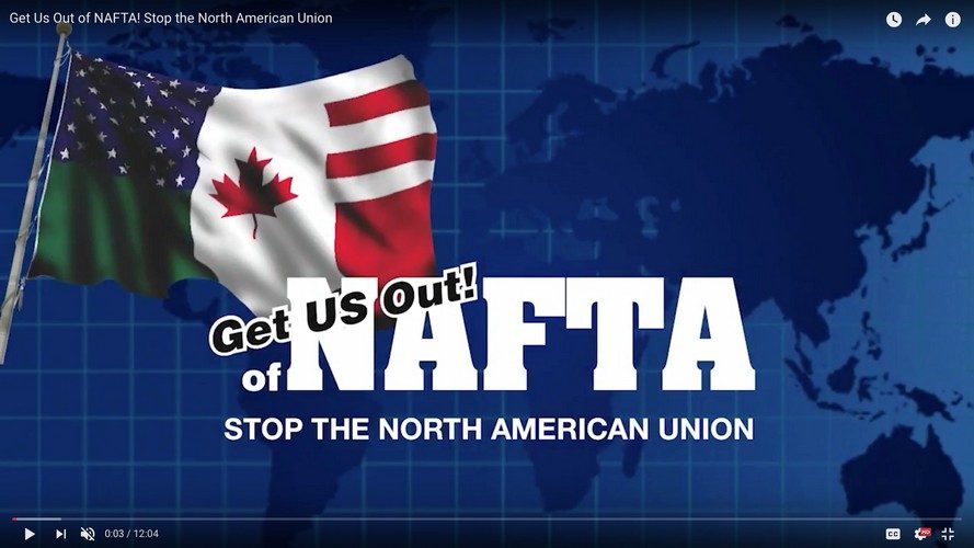 Get Us Out of NAFTA! Stop the North American Union