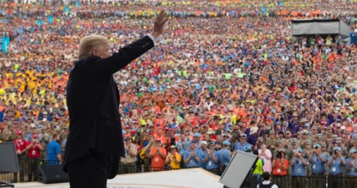 Trump Speech to Scouts Draws Ire of “Fake News” Media