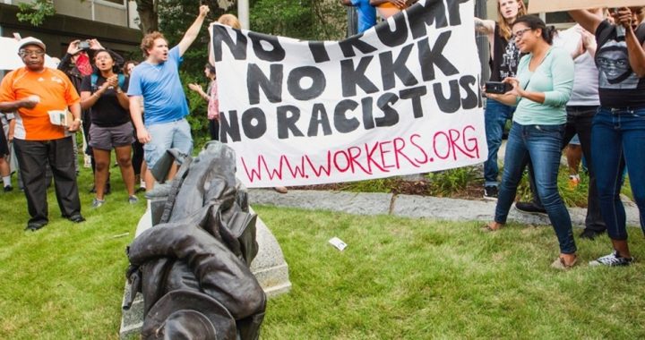Communists, Socialists Pull Down Confederate Statue in North Carolina