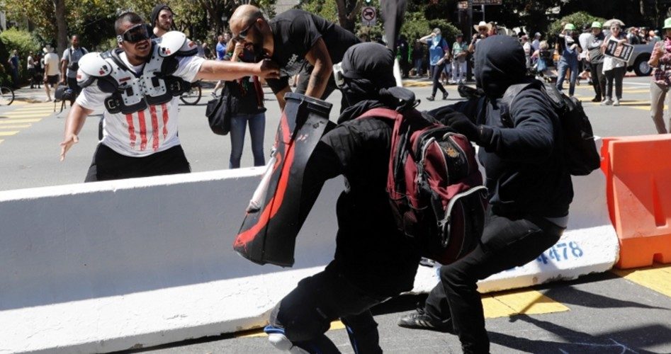 Police Stand Down, Allow “Anti-hate” Anarchists to Attack Conservatives