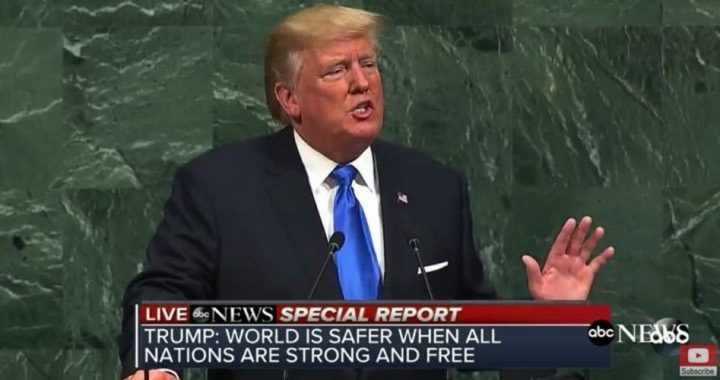 In “America First” Speech At UN, Trump Defends Sovereignty