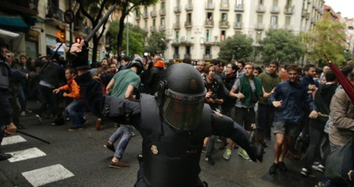 Spanish Government Uses Brutality to Quash Secession Bid