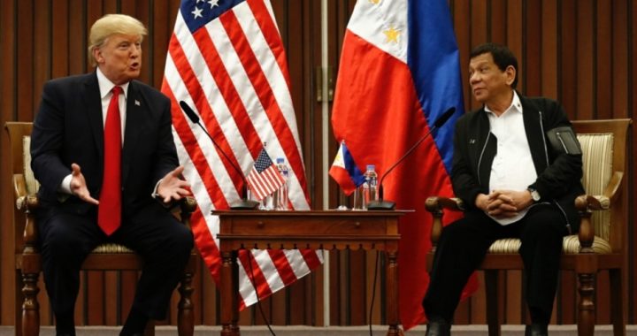 Trump Has Cordial Meeting With Philippine President Duterte