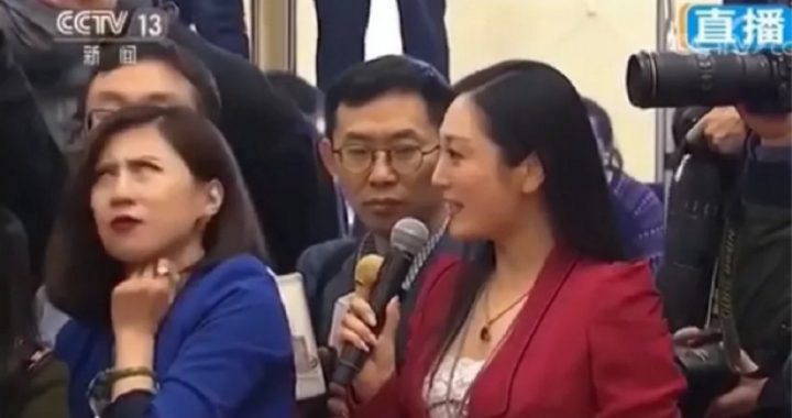 China’s Propagandists in U.S. Media Exposed by a Reporter’s Eye-Roll That Went Viral