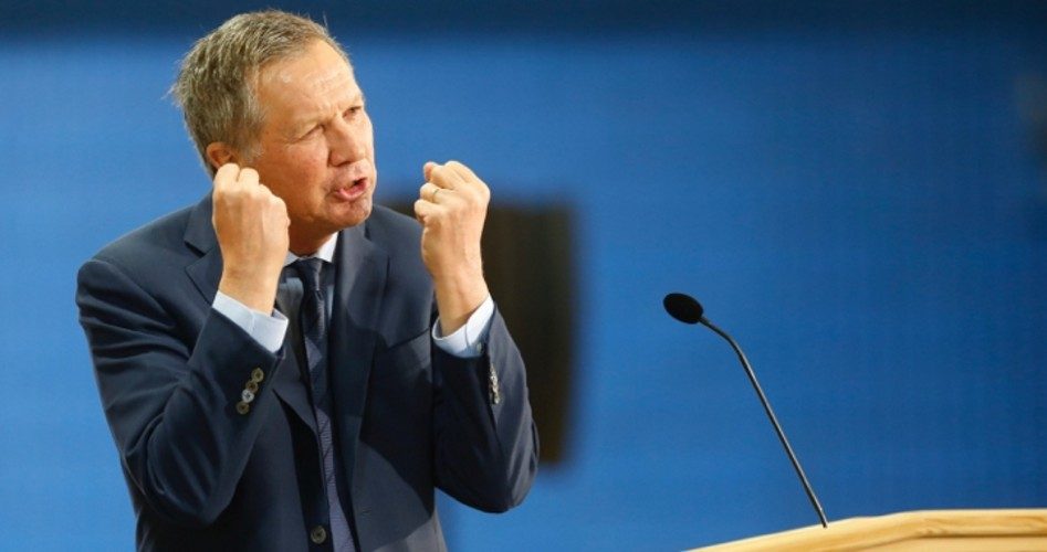 “Conservative” Gov. Kasich Praises Anti-gun March; Gets Liberal-NeoCon Boost for 2020 White House Bid