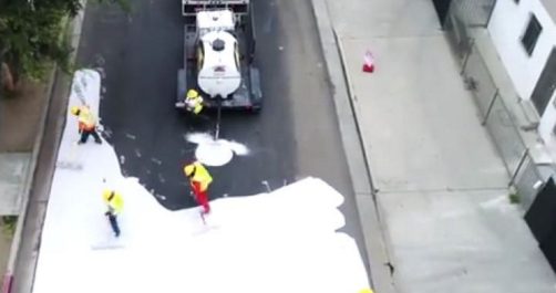 Los Angeles: Where the Streets Are Paved in White