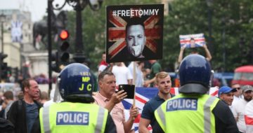 Protests Seek Release of UK “Political Prisoner” Tommy Robinson