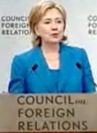 Hillary Clinton Lets CFR Cat Out of the Bag
