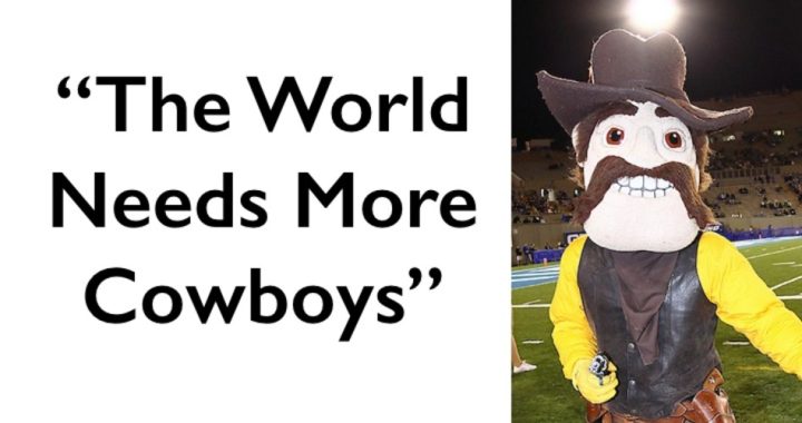 Professors on Warpath Over University’s Cowboy Ad Campaign
