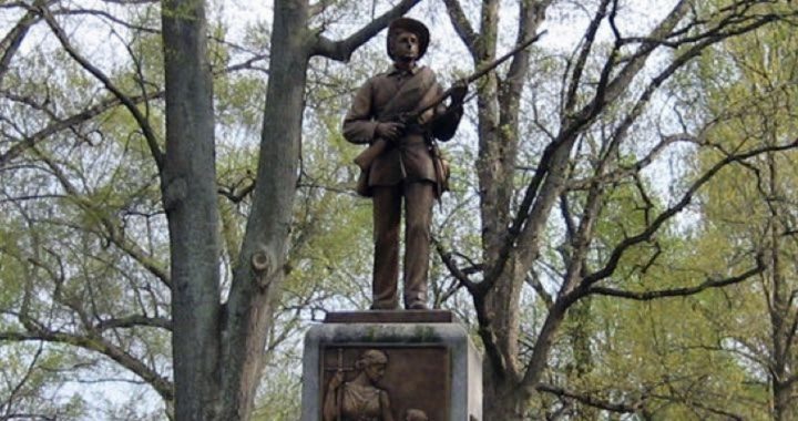 Leftists Tear Down Another Confederate Statue