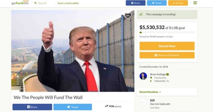 Veteran Raises More Than $5 Million in Four Days for Border Wall