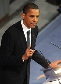 Obama Accepts Nobel Peace Prize
