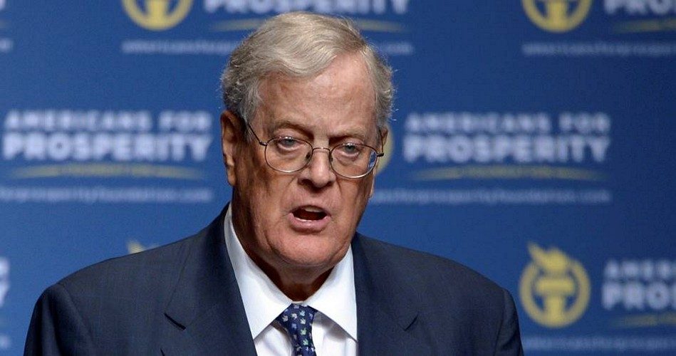 Koch Network Won’t Back Trump in 2020