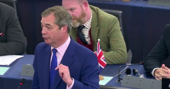 Nigel Farage Slams Theresa May, EU, and Tories Over Brexit Betrayal, Urges EU to Veto Brexit Extension