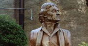 Some Hofstra Students Continue to Call for Jefferson Statue Removal