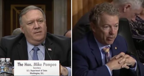 Mike Pompeo vs. Rand Paul on the President’s Presumed War Powers