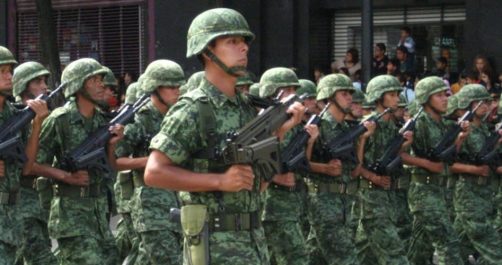 Mexican Soldiers Stop and Disarm U.S. Troops on U.S. Side of Border