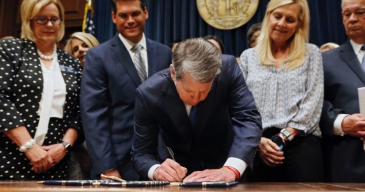 Georgia Governor Kemp Signs “Heartbeat” LIFE Act, With Exceptions, into Law