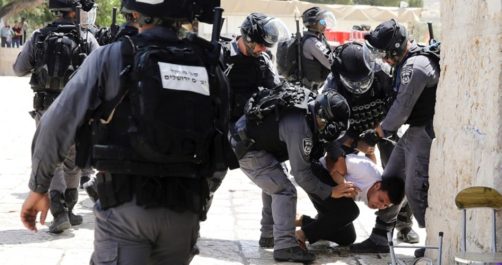 Temple Mount Site of Riots as Jews Enter the Holy Site for Jerusalem Day