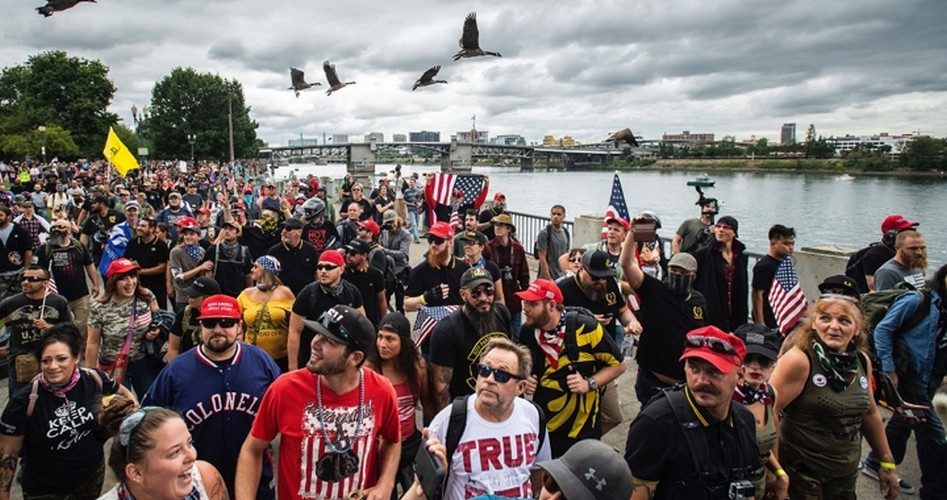 Left-wing Antifa Terrorist Violence Erupts in Portland; “Proud Boys” Score P.R. Win