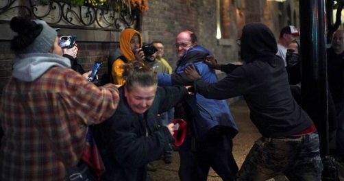 Left Wing Criminals Attack Trump Supporters After Minneapolis Rally