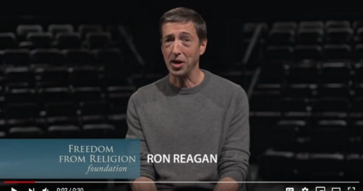 Claim: Reagan and Other Atheists Want to Establish Atheism as National Religion