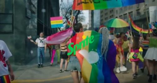 Sprite Soft Drink Ad Features Transgender Celebration