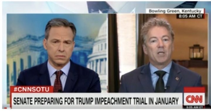 Rand Paul Believes Impeachment Will “Dumb Down and Destroy the Country”