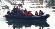 Illegals Invading England by Boat Across Channel