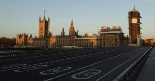 U.K. in Lockdown; Boris Johnson Tells Country, “You Must Stay at Home”