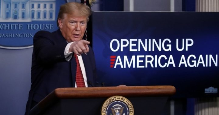 Trump Announces Cautious Reopening of U.S. Economy