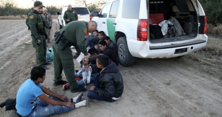 Chinese Virus No Deterrent for Human Smugglers at Border. Illegals Packed Into Trailers.