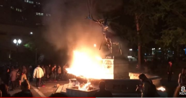 Portland Under Siege by Antifa and Other Left-wing Terrorists