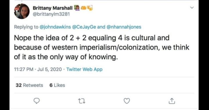 BLM “Teacher,” “Scholar”: Two and Two Not Four